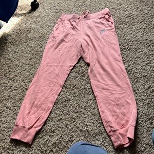 NIKE. Size S pink/peach joggers
